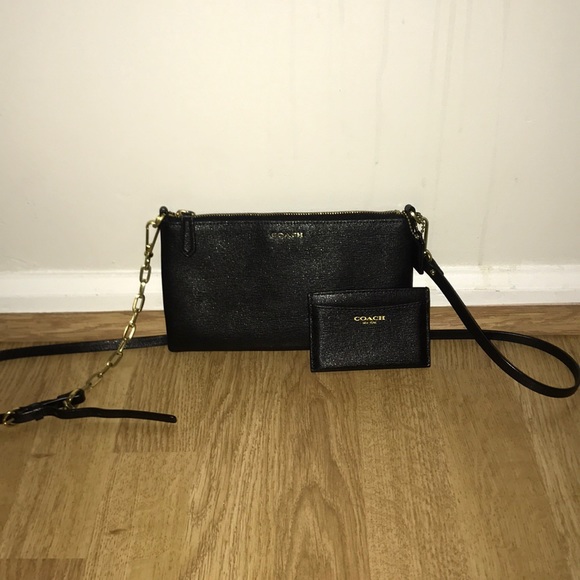 Coach Handbags - Coach saffiano leather crossbody